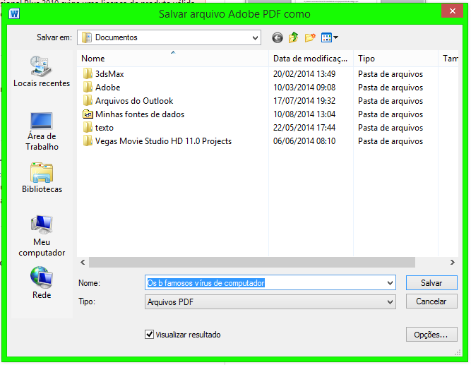 Como Salvar O Arquivo Do Word Em Pdf Blog De Inform Tica Cursos Microcamp