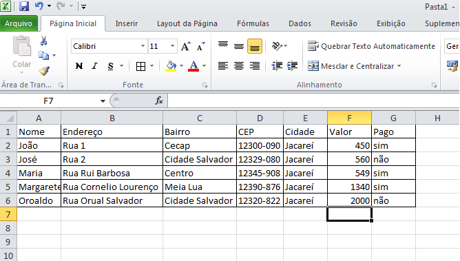 Saiba Como Criar Um Recibo No Excel Blog De Informática Cursos Microcamp 8414