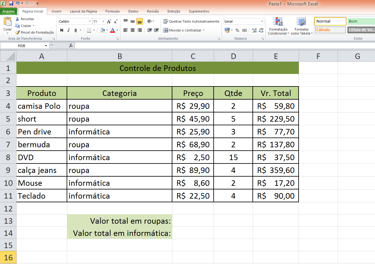Como Utilizar A Função Somase No Excel 2010 Blog De Informática Cursos Microcamp 